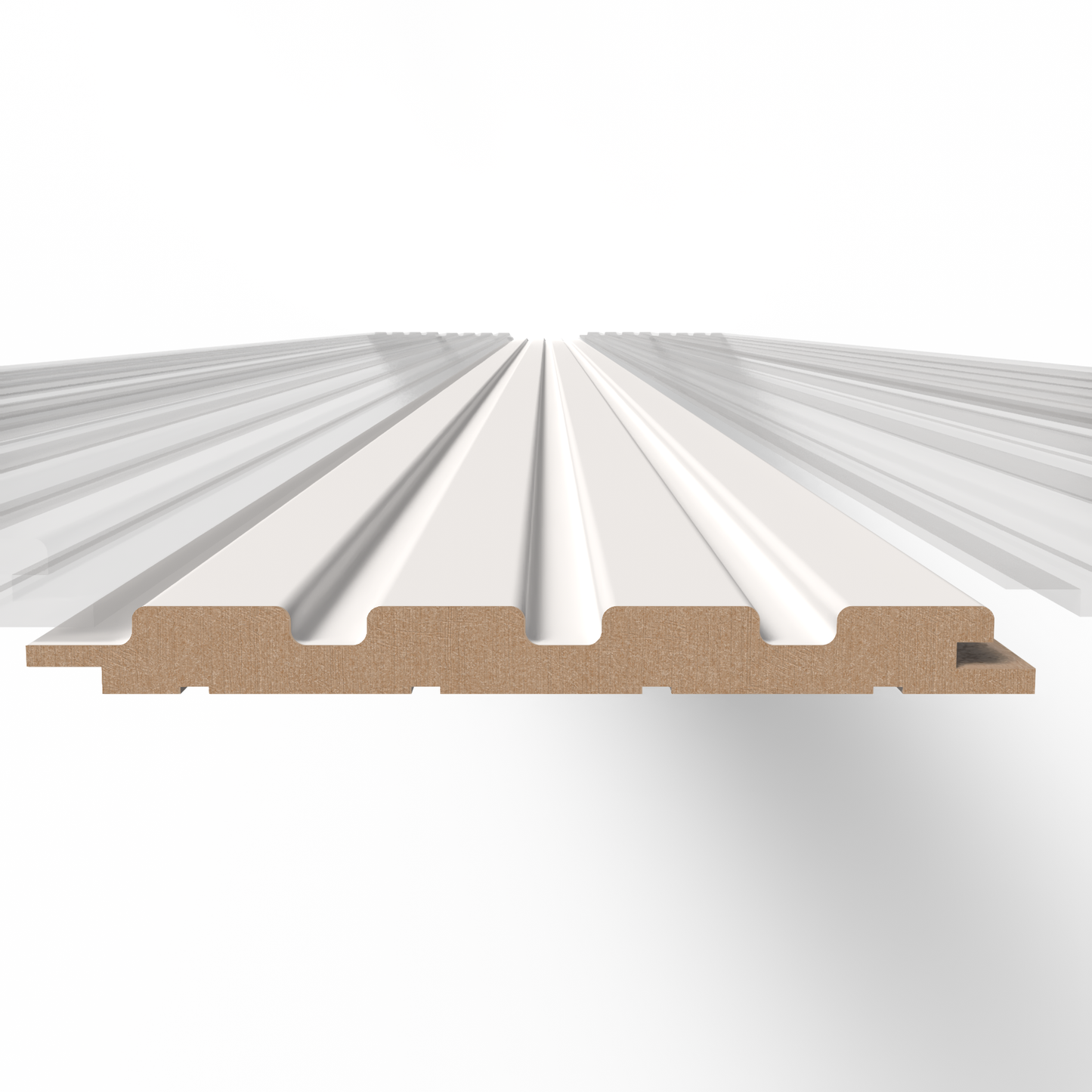 WHITE WALL PANELING