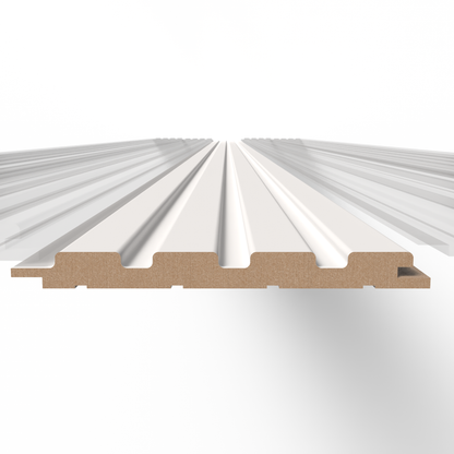 WHITE WALL PANELING