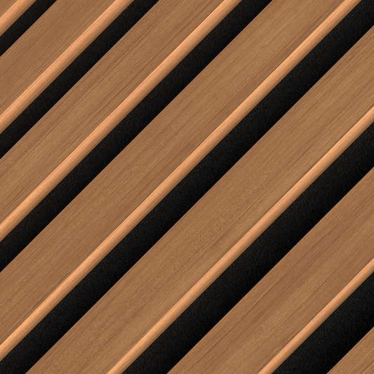 BOARD TEAK ACOUSTIC WALL PANEL