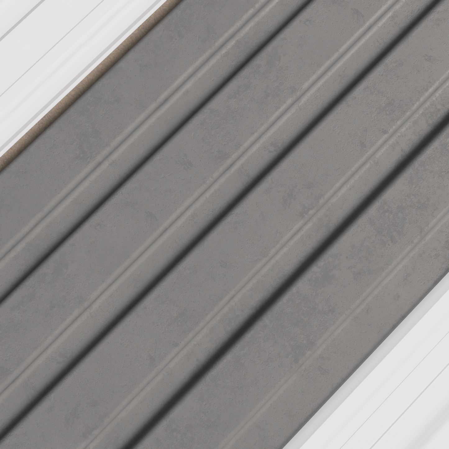 LIGHT GREY STONE WAINSCOT WALL PANEL