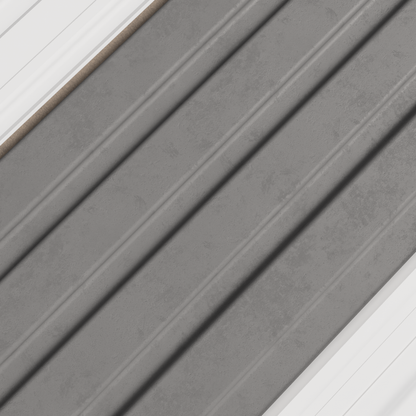 LIGHT GREY STONE WAINSCOT WALL PANEL