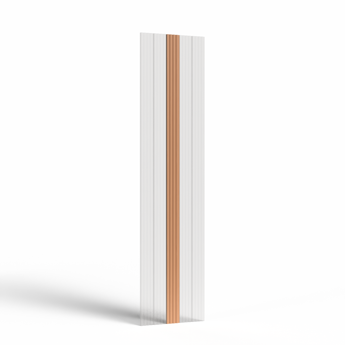 NATURAL OAK WOOD PANELED WALL