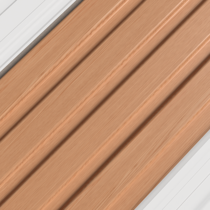 NATURAL OAK WOOD PANELED WALL