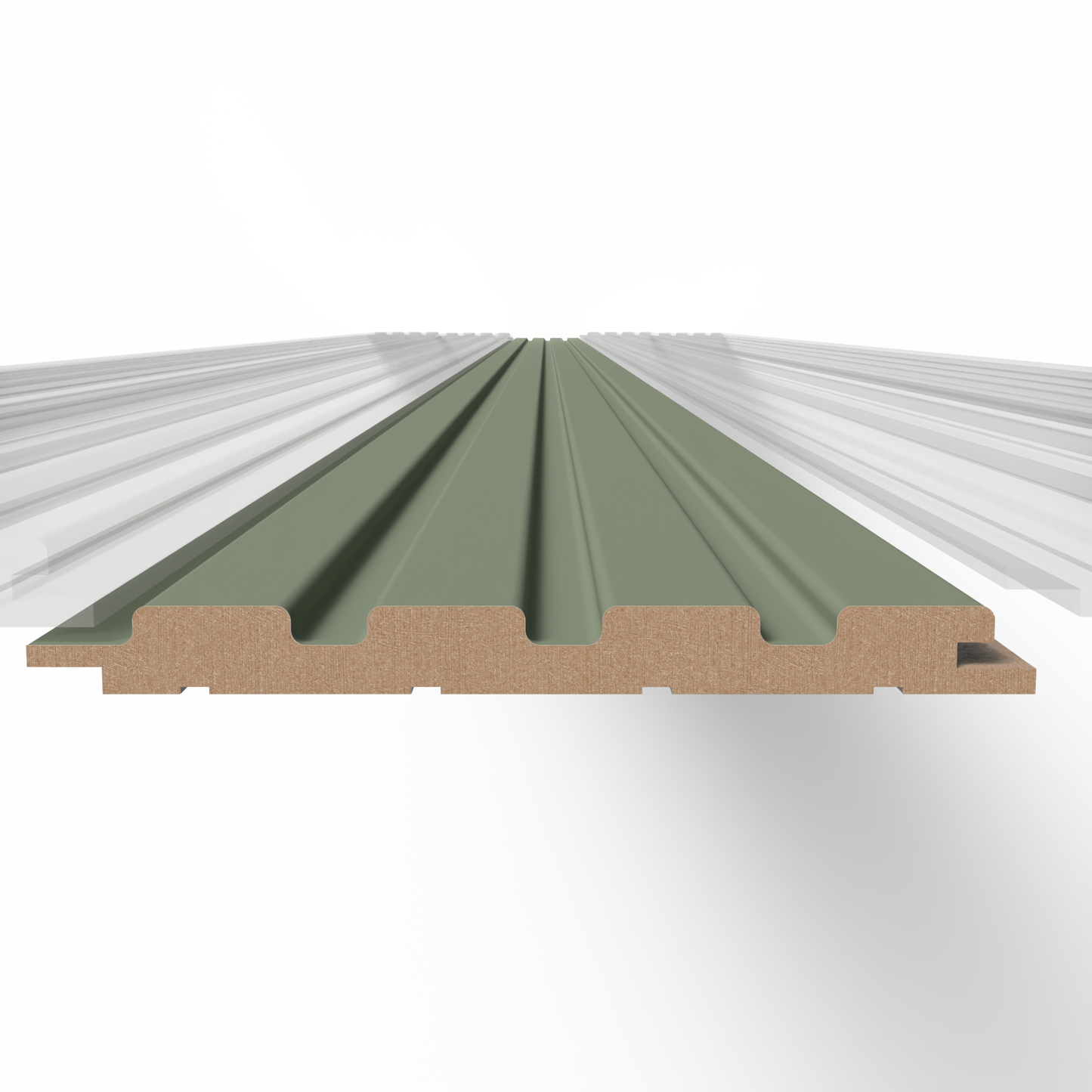 AQUA GREEN SOFT TOUCH LAMINATED WALL PANEL